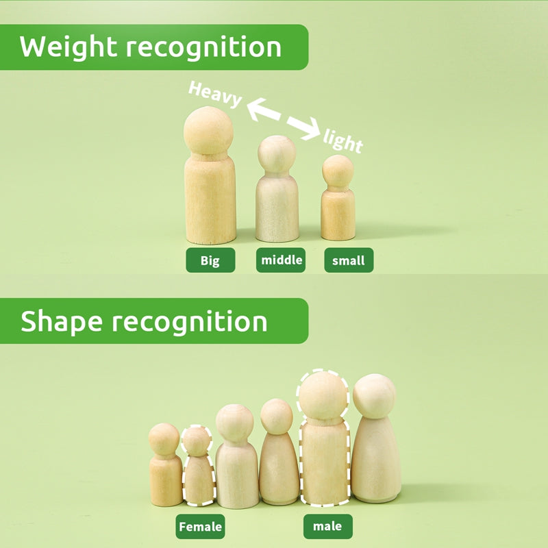 Doll Stacker Seesaw Toy - Toy For Kids | Montessori Vision