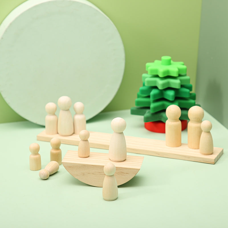 Doll Stacker Seesaw Toy - Toy For Kids | Montessori Vision