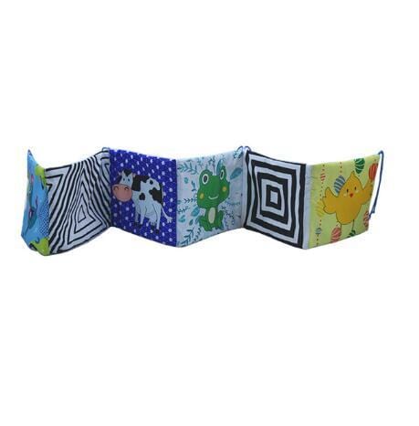 Sensory Cloth Book Baby Toys 0 12 Months Newborn - Montessori Vision