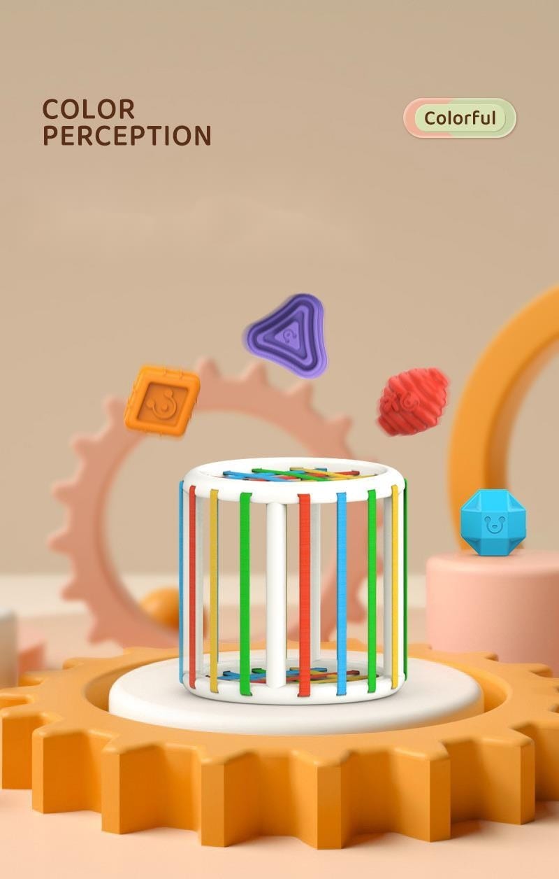 Montessori Shape Blocks Toys - Baby Toys | Montessori Vision