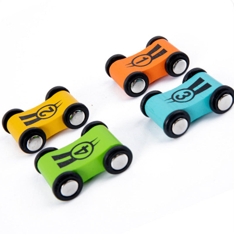 Wooden Racing car toy - Montessori Vision