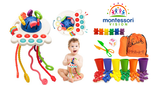 Count on Fun: Combining Pull String Toys and Counting Bears for Educational Playtime