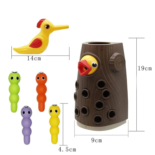 Magnetic Bird Feeder Toy: Where Play and Learning Take Flight