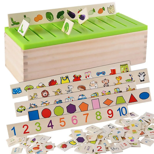 Mathematical Knowledge Classification Wood Box Set: Unlocking the World of Numbers
