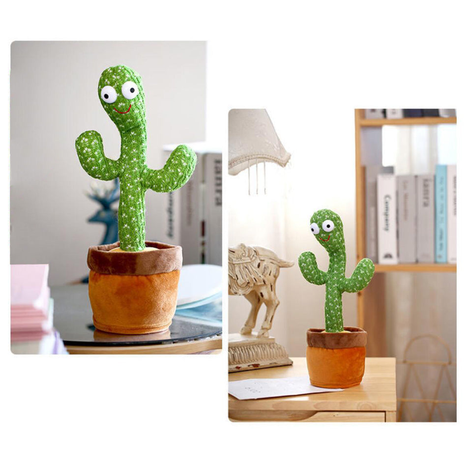 Talking Cactus Toy - Dancing Cactus Plush Toy | Montessori Vision