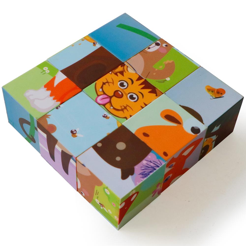 Magnetic Blocks 3D Puzzles Toys for Children - Montessori Vision