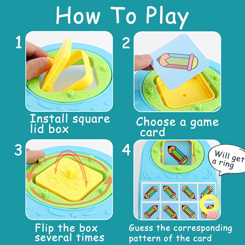 Spatial Memory Activities Spatial Memory Training Board Game Toy – Montessori Vision