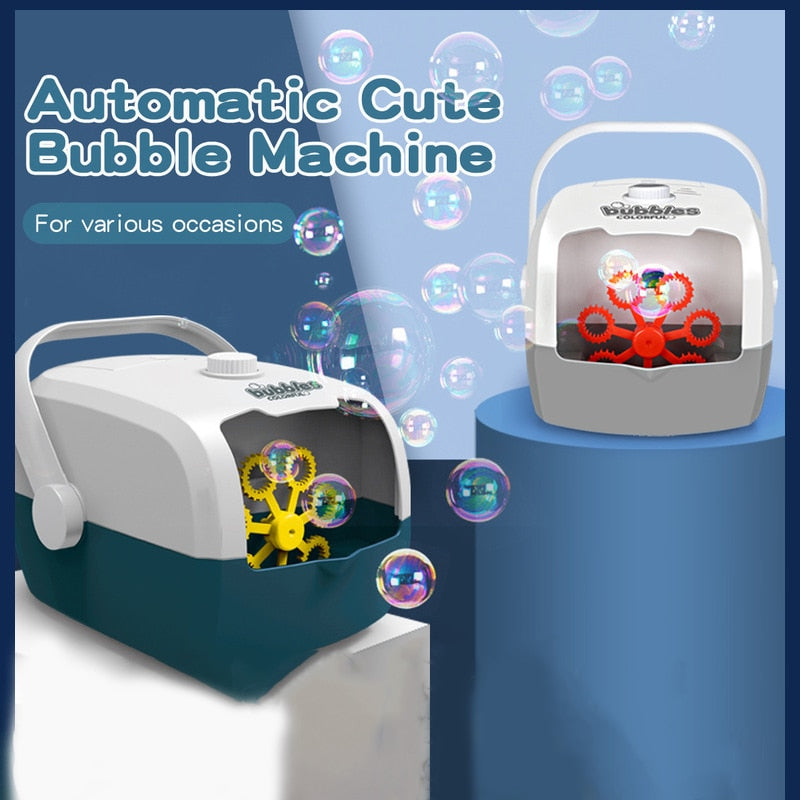 Kids Electric Bubble Blower Bath Toy - Montessori Vision
