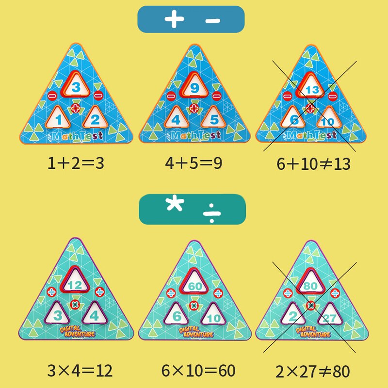 Fun Number Puzzles Calculate Game - Montessori Vision