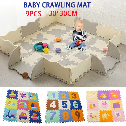 Foam Animal Puzzle Learning Floor Mat - Montessori Vision