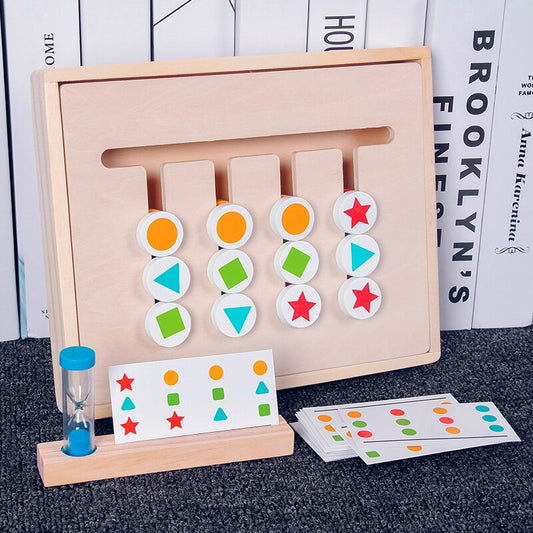 Wooden Puzzle Preschool Educational Toys - Montessori Vision