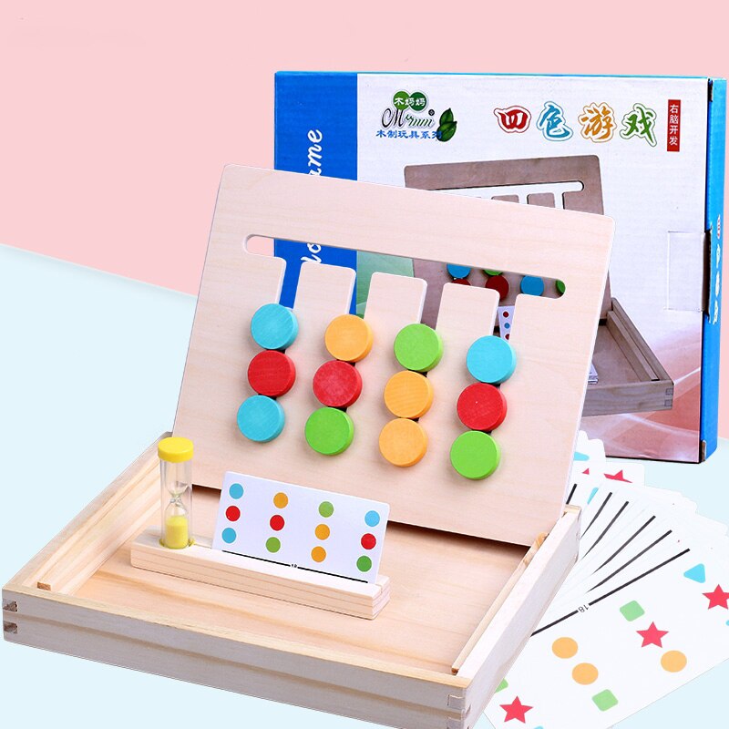 Wooden Puzzle Preschool Educational Toys - Montessori Vision