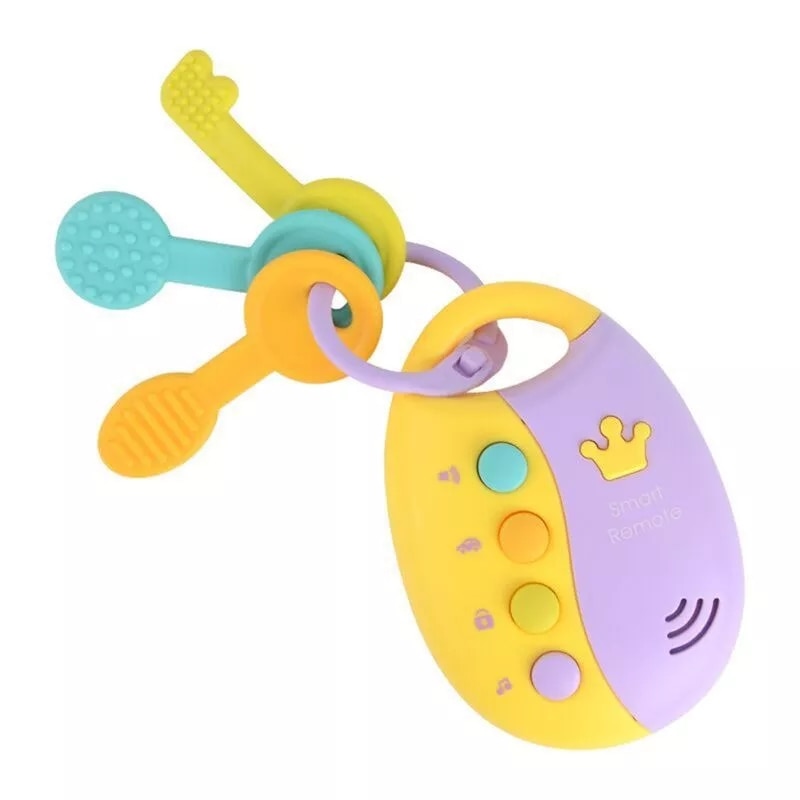 Musical Car Key Vocal Smart Baby Toy - Montessori Vision