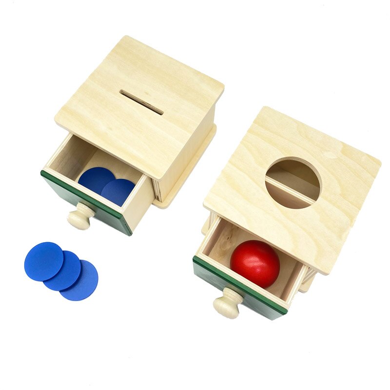 Permanence Box with Tray Life Skills Toys - Montessori Vision
