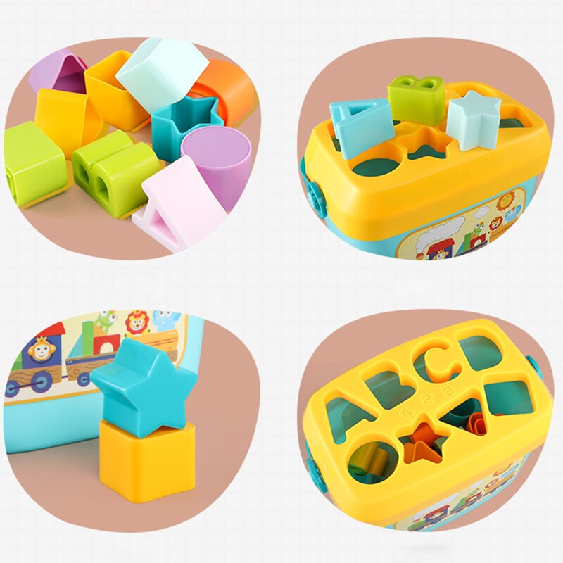 Colorful Letter Shape Creative Puzzle Toys - Montessori Vision