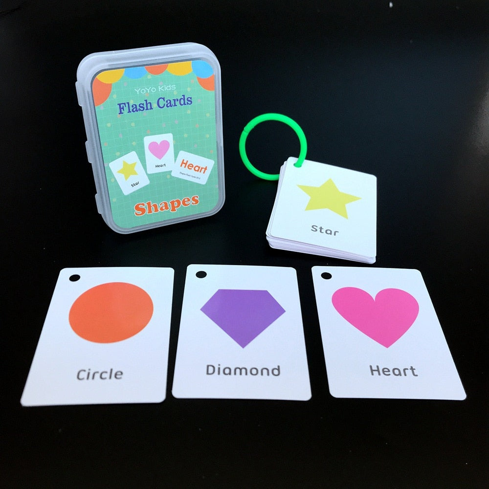 Kids Flashcards Cognitive Educational Toys - Montessori Vision