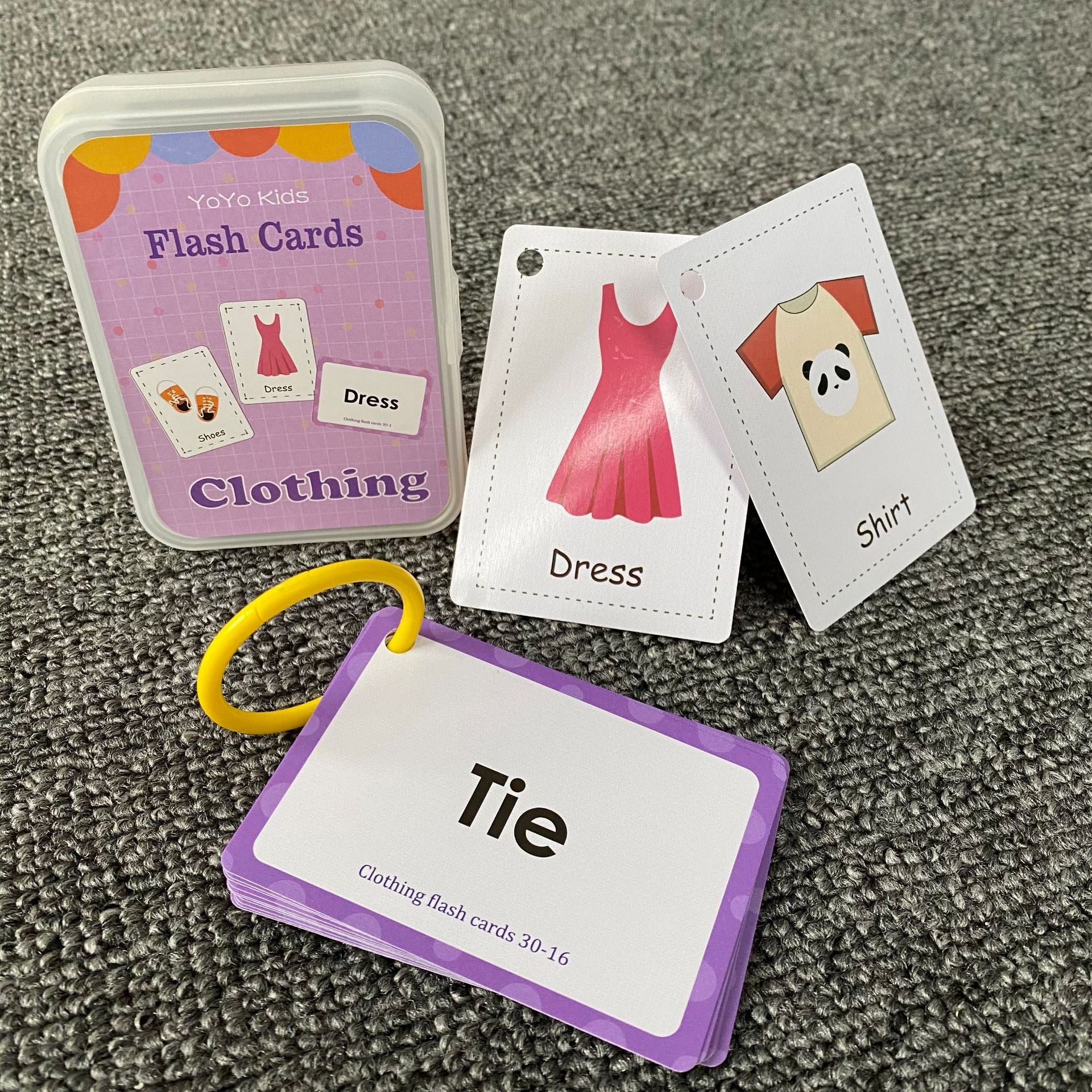 Kids Flashcards Cognitive Educational Toys - Montessori Vision