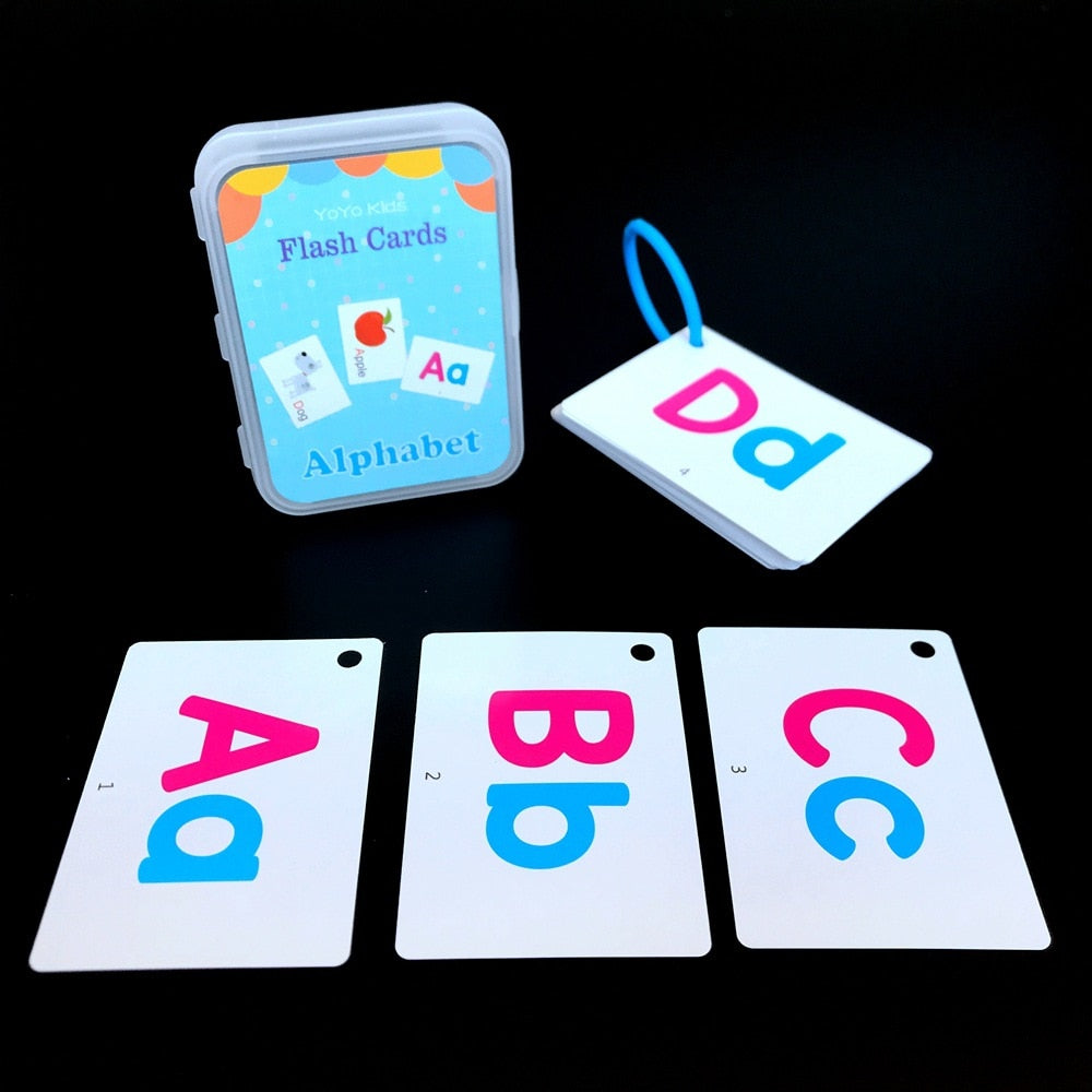 Kids Flashcards Cognitive Educational Toys - Montessori Vision