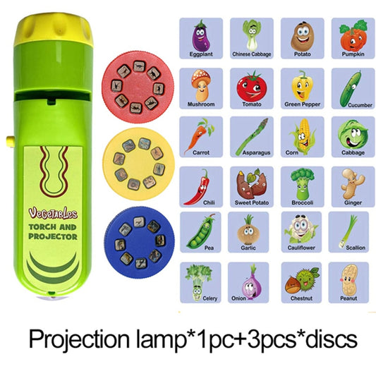 Children Slide Projector Torch Toys - Montessori Vision