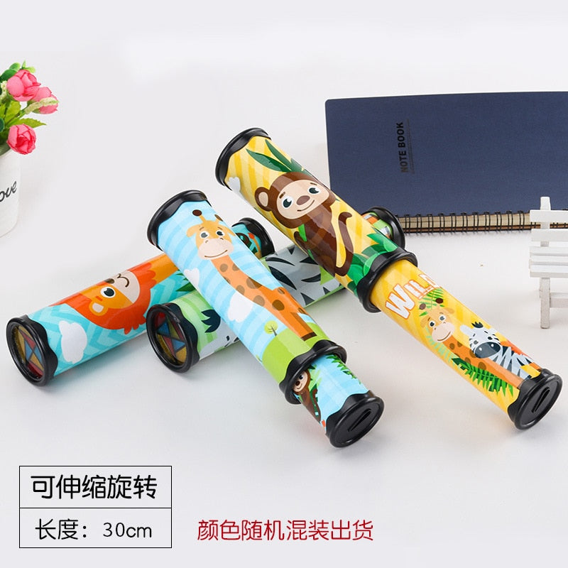 Jouet kaléidoscope en bois délicat jouets éducatifs pour enfants Jouet kaléidoscope en bois délicat jouets éducatifs pour enfants