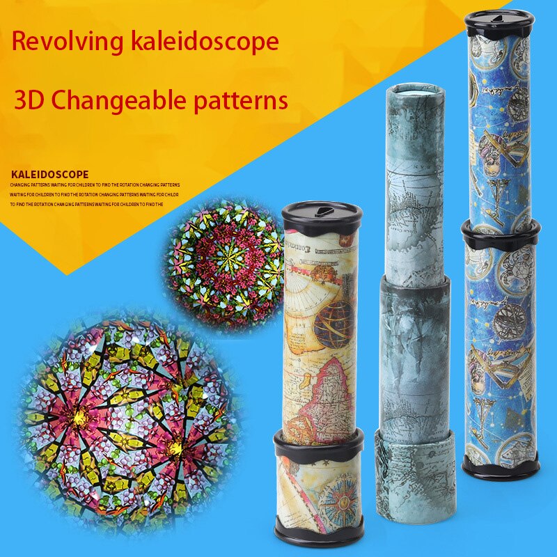 New Scalable Rotation Kaleidoscope Toys - Montessori Vision
