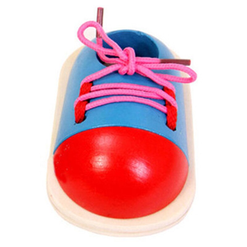 Fashion Toddler Lacing Shoes Kids Toys - Montessori Vision