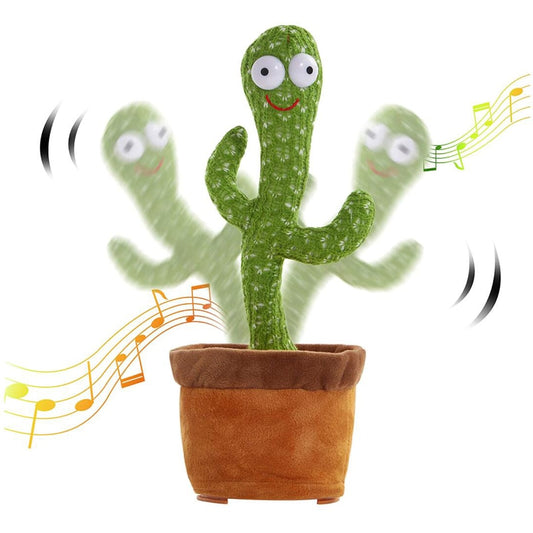 Talking Cactus Toy - Dancing Cactus Plush Toy | Montessori Vision