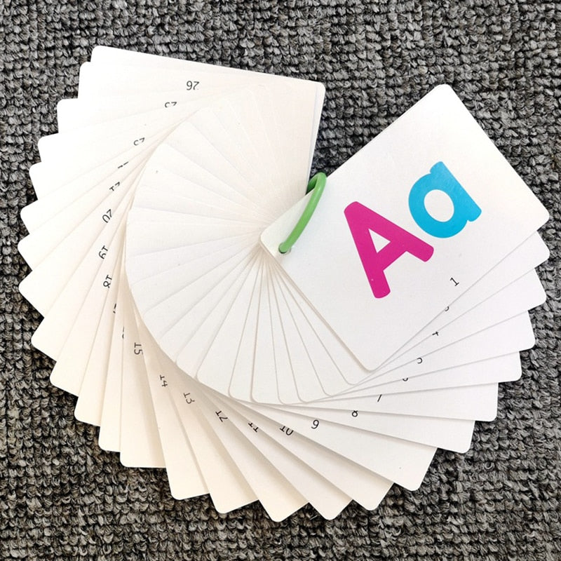 Alphabets Fun Flashcards Toys - Montessori Vision