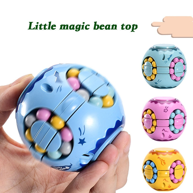 Children's Rotating Magic Bean Fingertip Toys - Montessori Vision