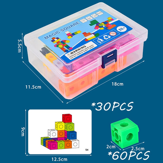Montessori Material Building Blocks Education Toys - Montessori Vision