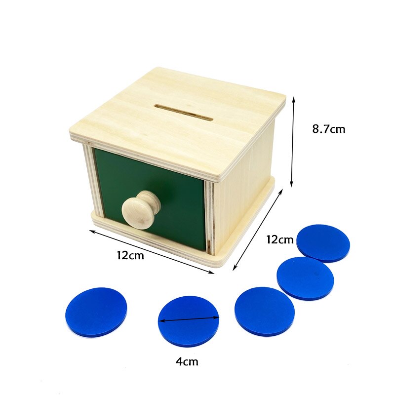 Permanence Box with Tray Life Skills Toys - Montessori Vision