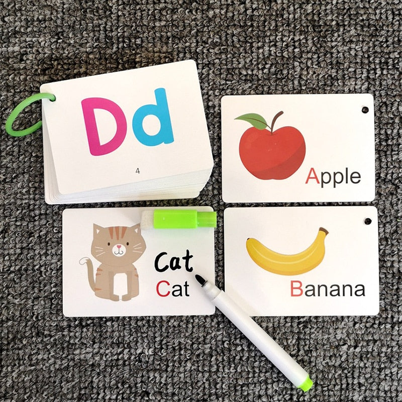 Alphabets Fun Flashcards Toys - Montessori Vision