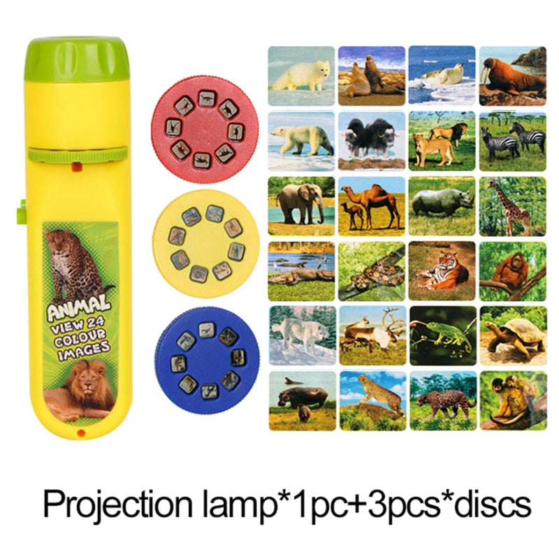 Children Slide Projector Torch Toys - Montessori Vision