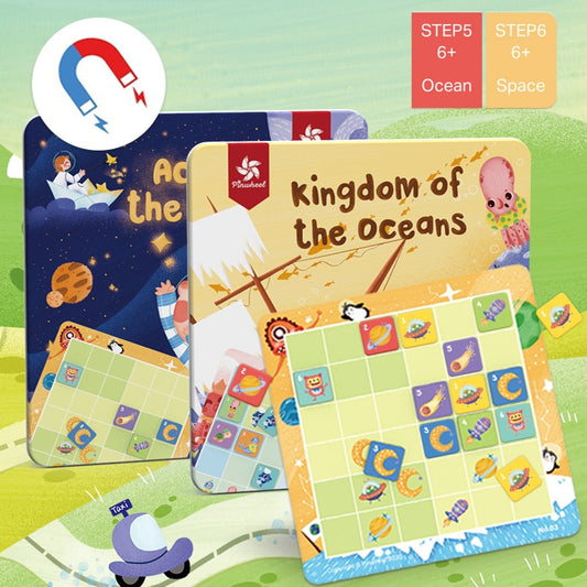 Magnetic Input Sudoku Education Board for Kids - Montessori Vision