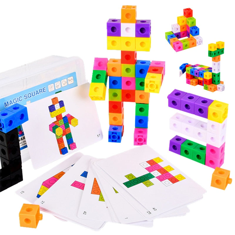 Montessori Material Building Blocks Education Toys - Montessori Vision