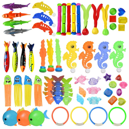 Kid Summer Swimming Diving Toys Set - Montessori Vision