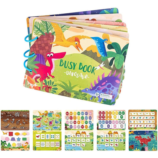 Montessori Busy Toddlers Activity Book - Montessori Vision