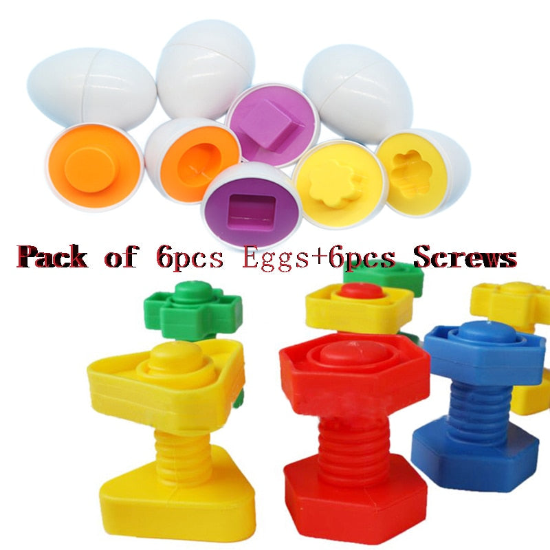 Montessori Eggs Toys For Kids - Montessori Vision