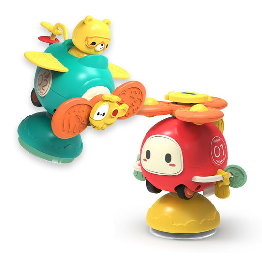 Kids Spinner Suction Cup Sensory Toy - Montessori Vision