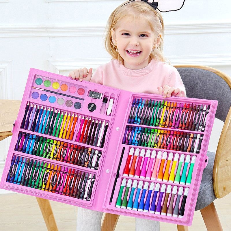 Children's Art Painting Watercolor Pencil Set - Montessori Vision