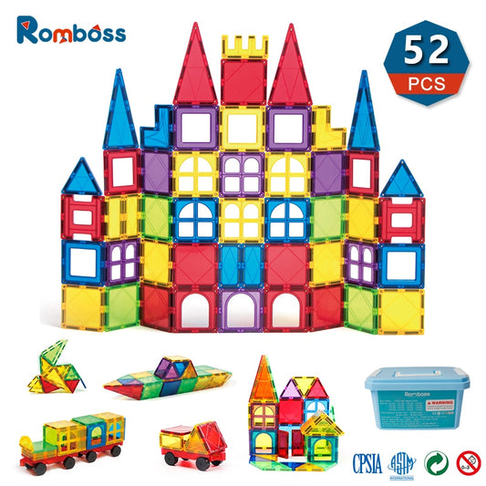 Magnetic Construction Building Blocks Sets - Montessori Vision