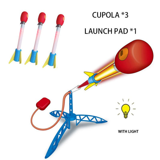 Toy Rocket Launcher for Kids - Montessori Vision