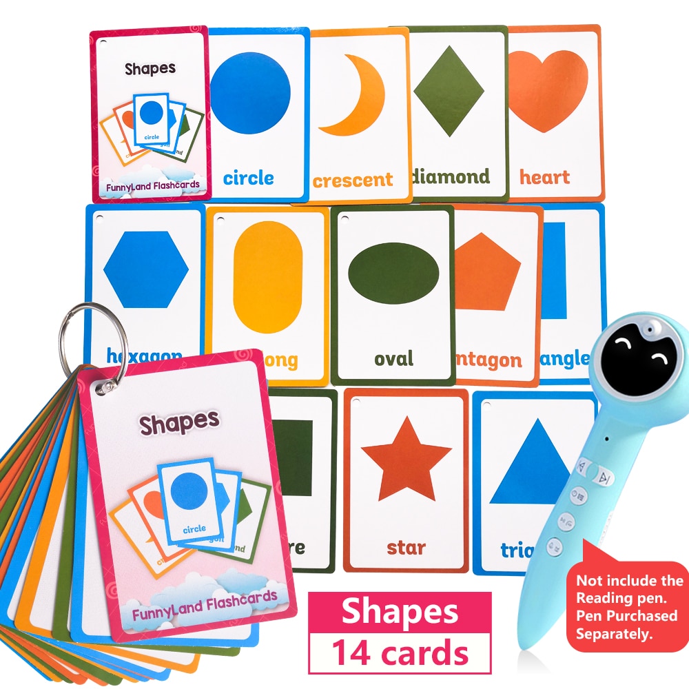 Baby English Learning Word Table Flashcard Toys - Montessori Vision