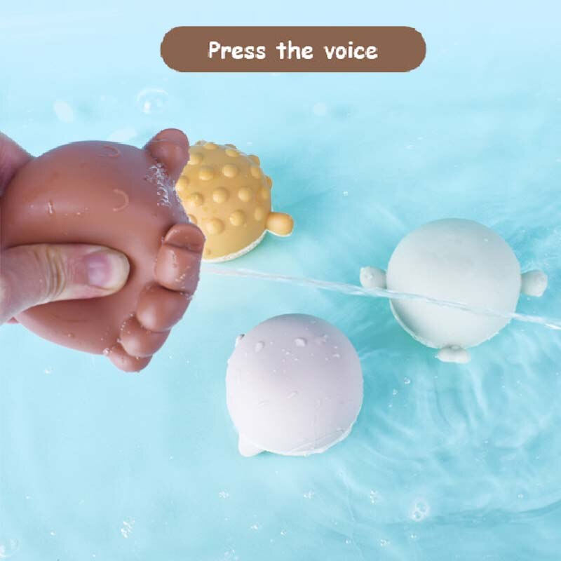 Animals Shower Soft Rubber Float Toys - Montessori Vision