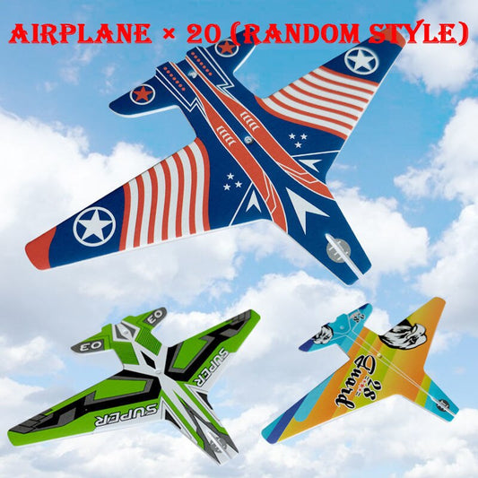 Airplane Launcher Bubble Catapult Plane Toy - Montessori Vision