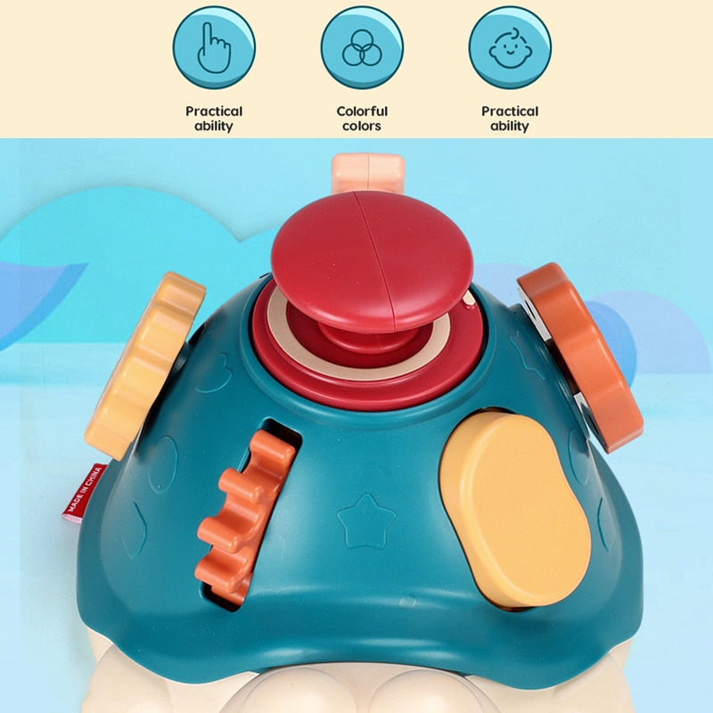 Toddler Montessori Baby Activity Turtle Toy - Montessori Vision