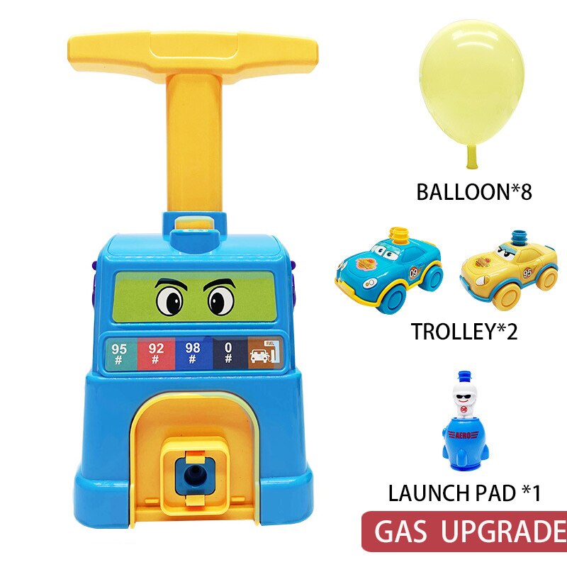 Children's Balloon Powered Launch Car - Montessori Vision