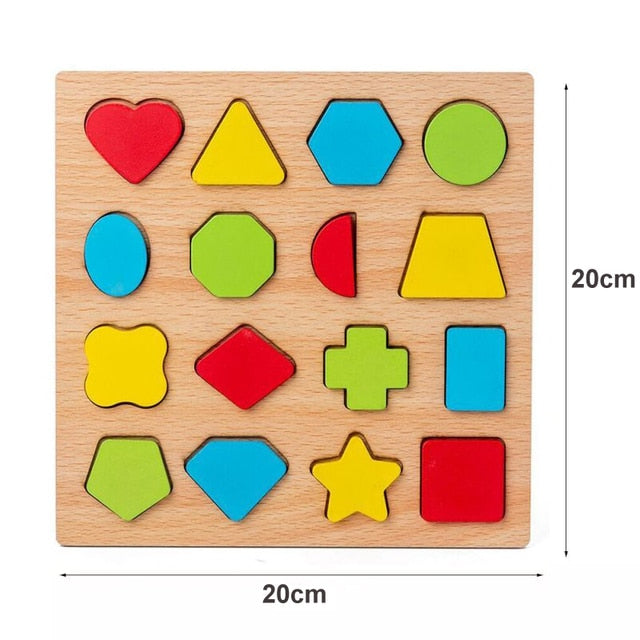 Montessori Educational Wooden Toy Set - Montessori Vision