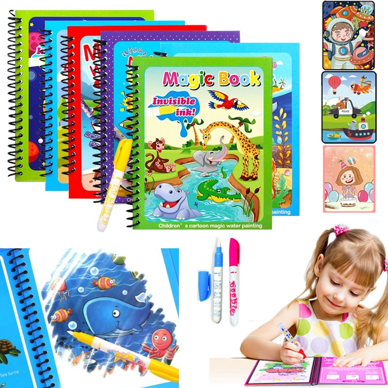 Magical Coloring Book - Montessori Vision