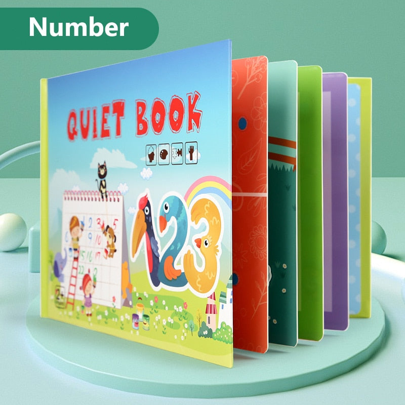 Early Learning Education Baby Busy book Toys - Montessori Vision